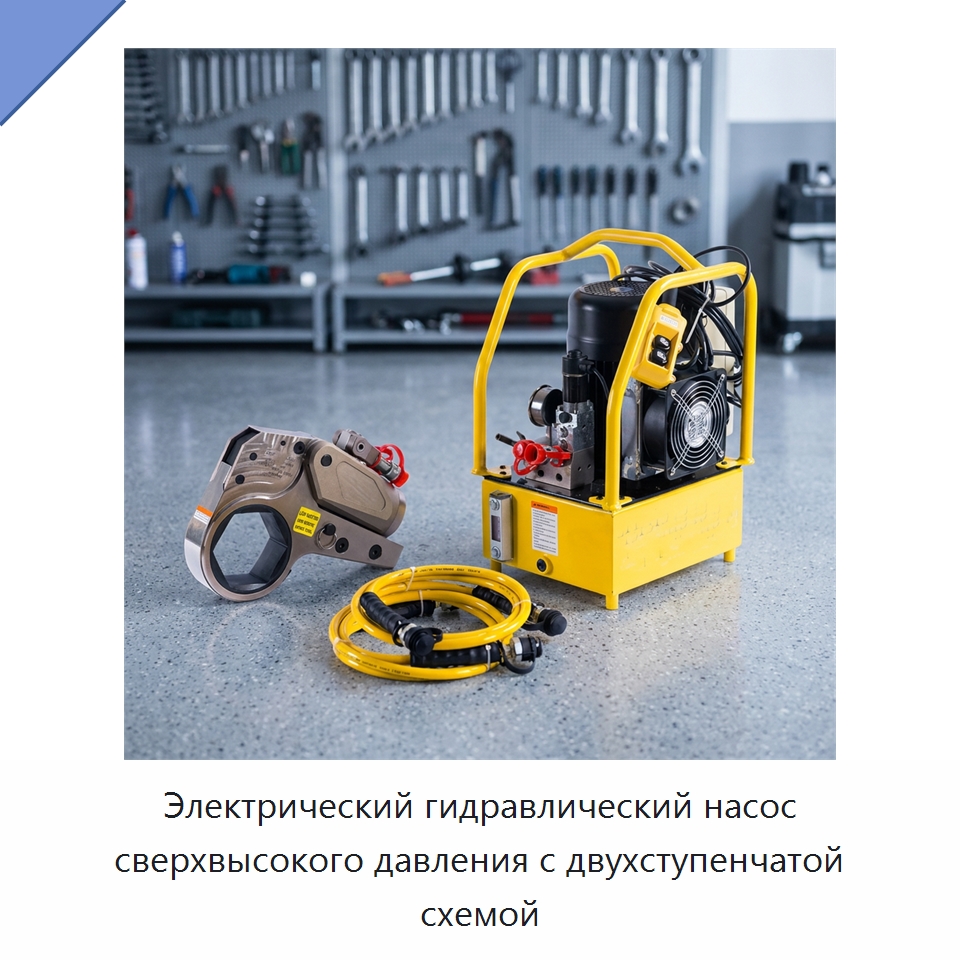 Низкопрофильный кассетный гидравлический динамометрический гайковёрт с шестигранной кассетой, 2328 Н·м, 700 бар — Гидравлические инструменты