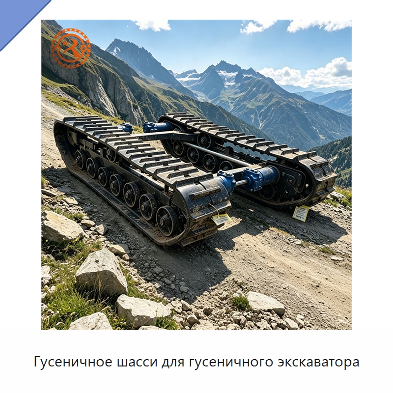 Гусеничное шасси для гусеничного экскаватора — Запчасти для строительной техники