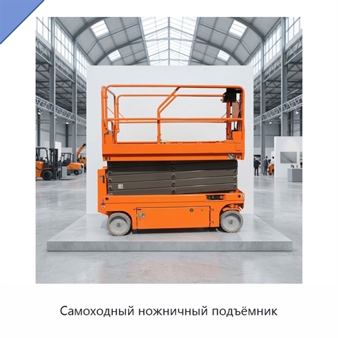 Самоходный ножничный подъёмник