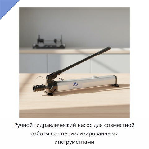 Ручной гидравлический насос для совместной работы со специализированными инструментами