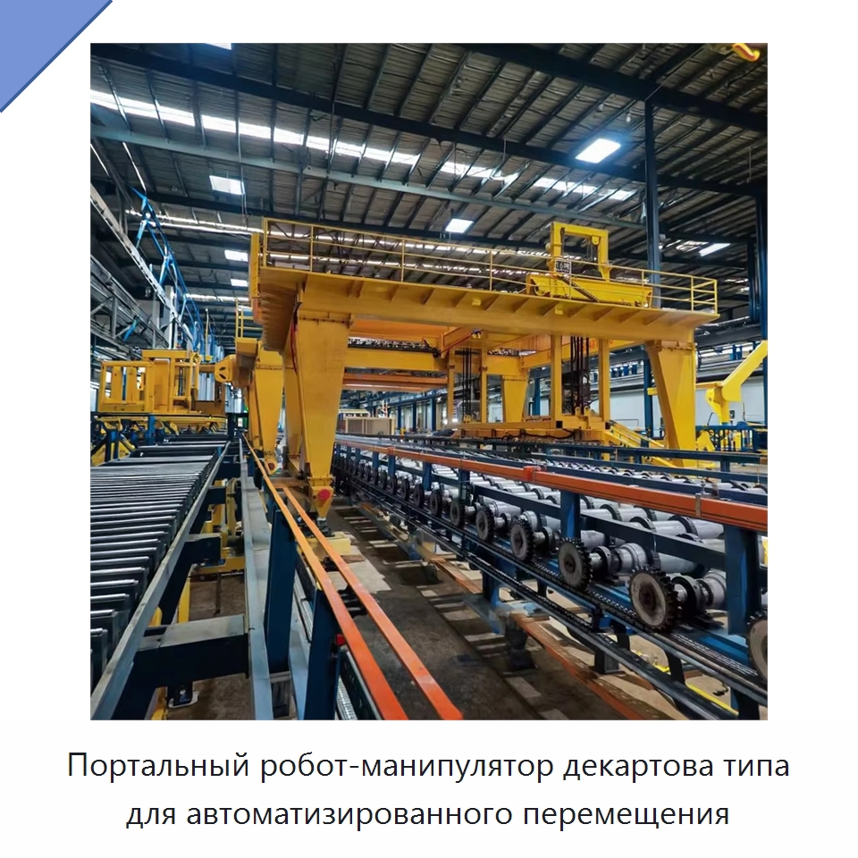 Портальный робот-манипулятор декартова типа для автоматизированного перемещения — Манипуляторы