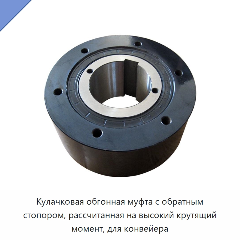 Кулачковая обгонная муфта с обратным стопором, рассчитанная на высокий крутящий момент, для конвейера — Подшипники