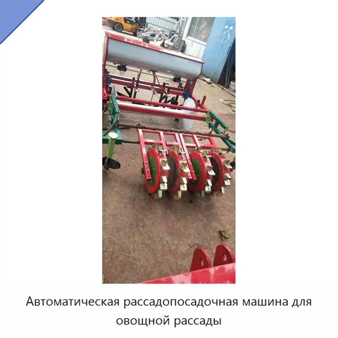 Автоматическая рассадопосадочная машина для овощной рассады