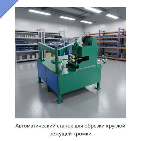 Автоматический станок для обрезки круглой режущей кромки