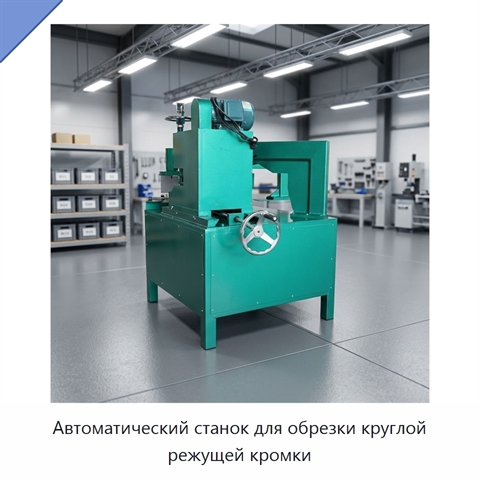 Автоматический станок для обрезки круглой режущей кромки