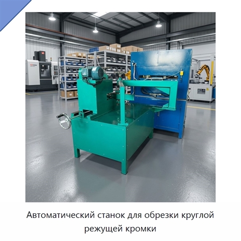 Автоматический станок для обрезки круглой режущей кромки