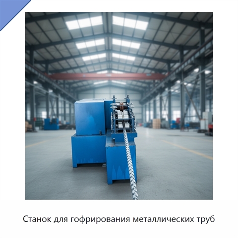 Станок для гофрирования металлических труб