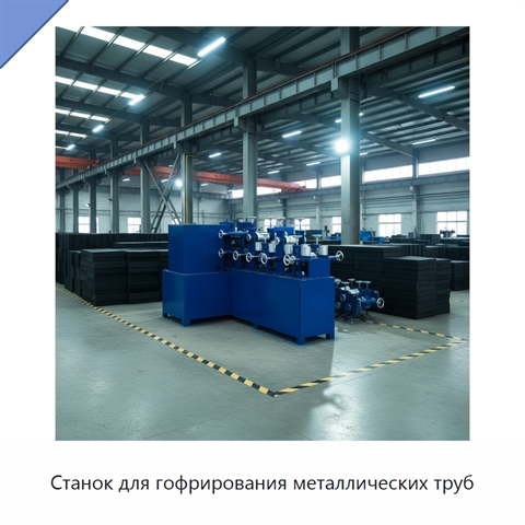 Станок для гофрирования металлических труб