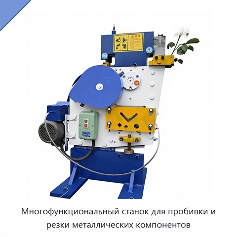 Многофункциональный станок для пробивки и резки металлических компонентов