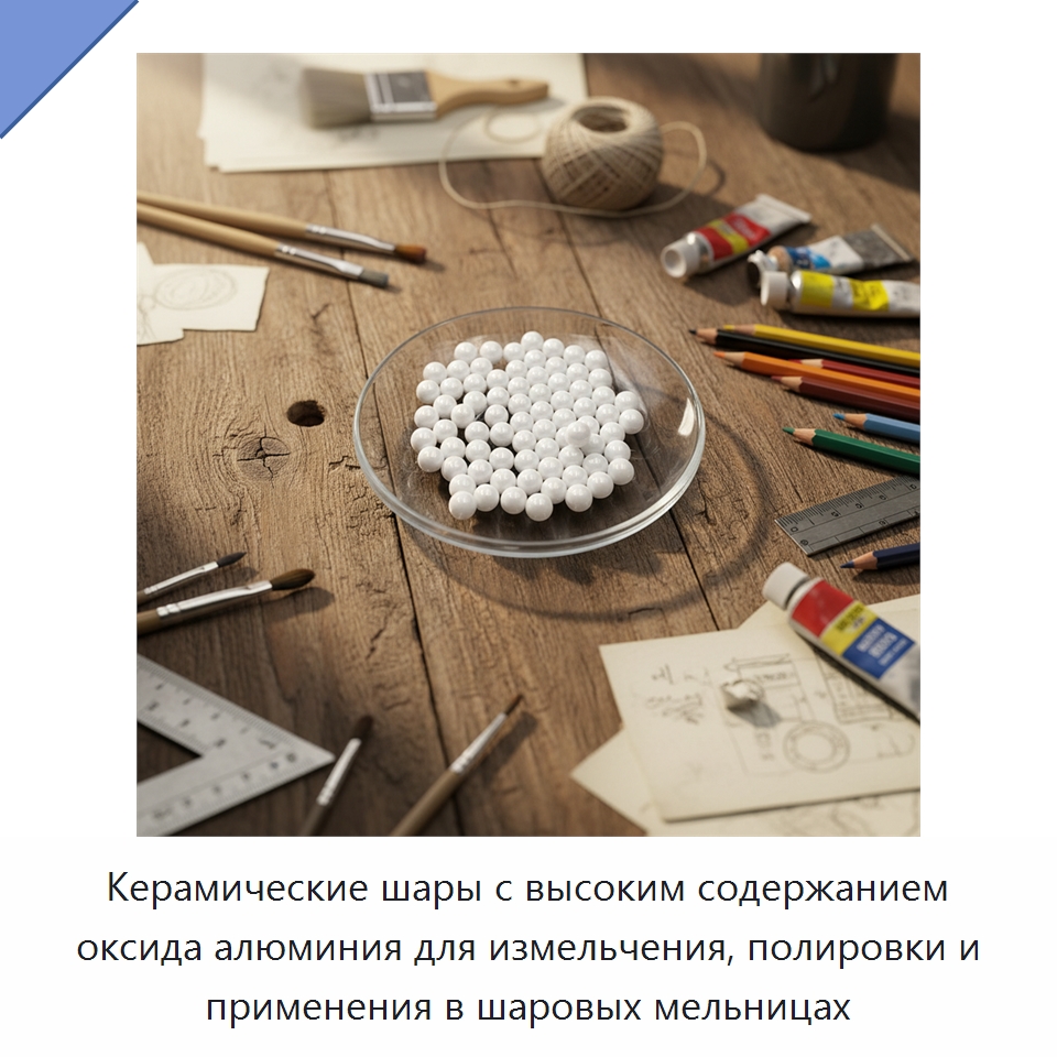 Керамические шары с высоким содержанием оксида алюминия для измельчения, полировки и применения в шаровых мельницах — Подшипниковые шарики