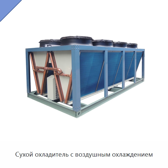 Сухой охладитель с воздушным охлаждением — Охладительное оборудование