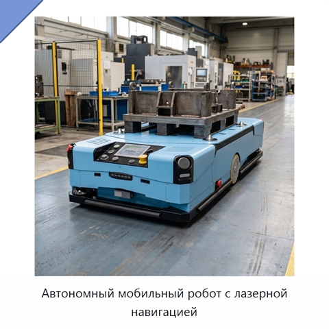 Автономный мобильный робот с лазерной навигацией