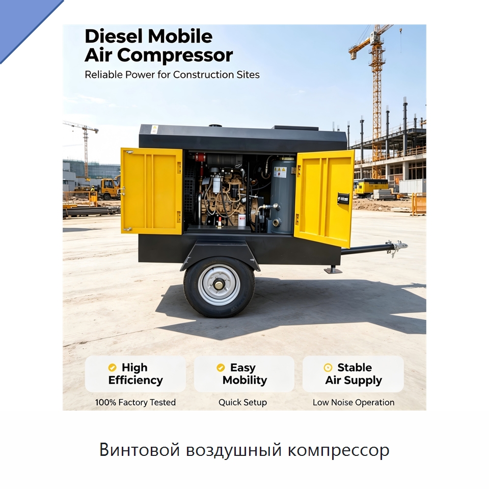 Винтовой воздушный компрессор — Промышленные компрессоры