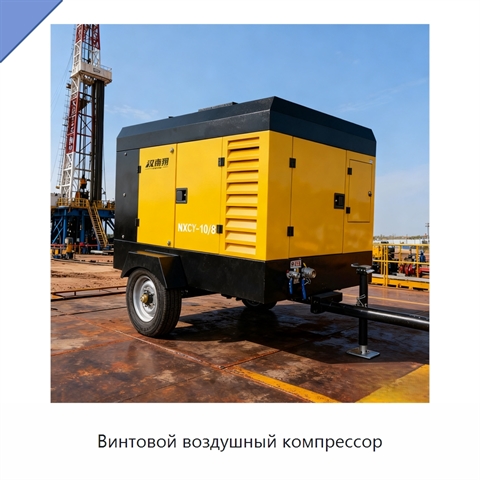 Винтовой воздушный компрессор