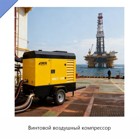 Винтовой воздушный компрессор