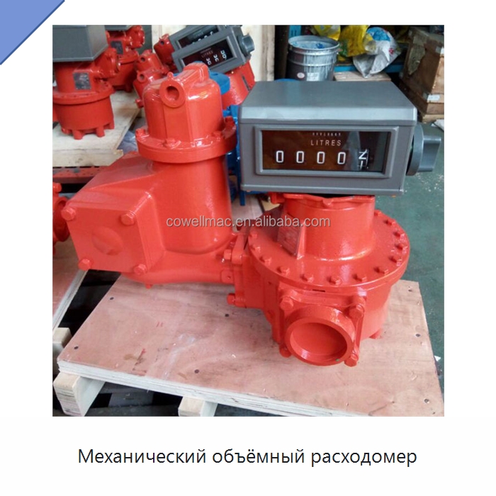 Механический объёмный расходомер — Расходомеры