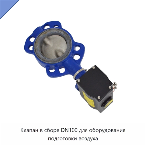 Клапан в сборе DN100 для оборудования подготовки воздуха
