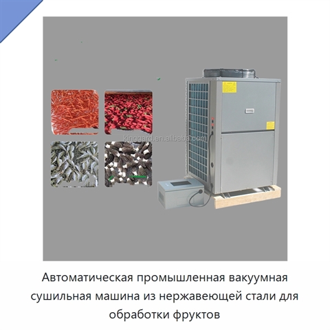 Автоматическая промышленная вакуумная сушильная машина из нержавеющей стали для обработки фруктов