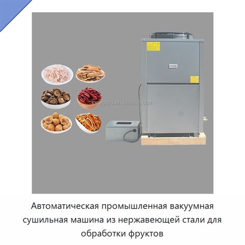 Автоматическая промышленная вакуумная сушильная машина из нержавеющей стали для обработки фруктов